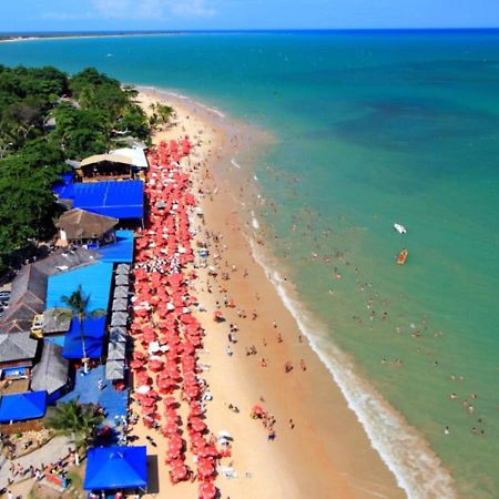 De Frente Pra Praia Apartamento Da Cris Taperapua - Condominio America Praia Flat بورتو سيغورو المظهر الخارجي الصورة